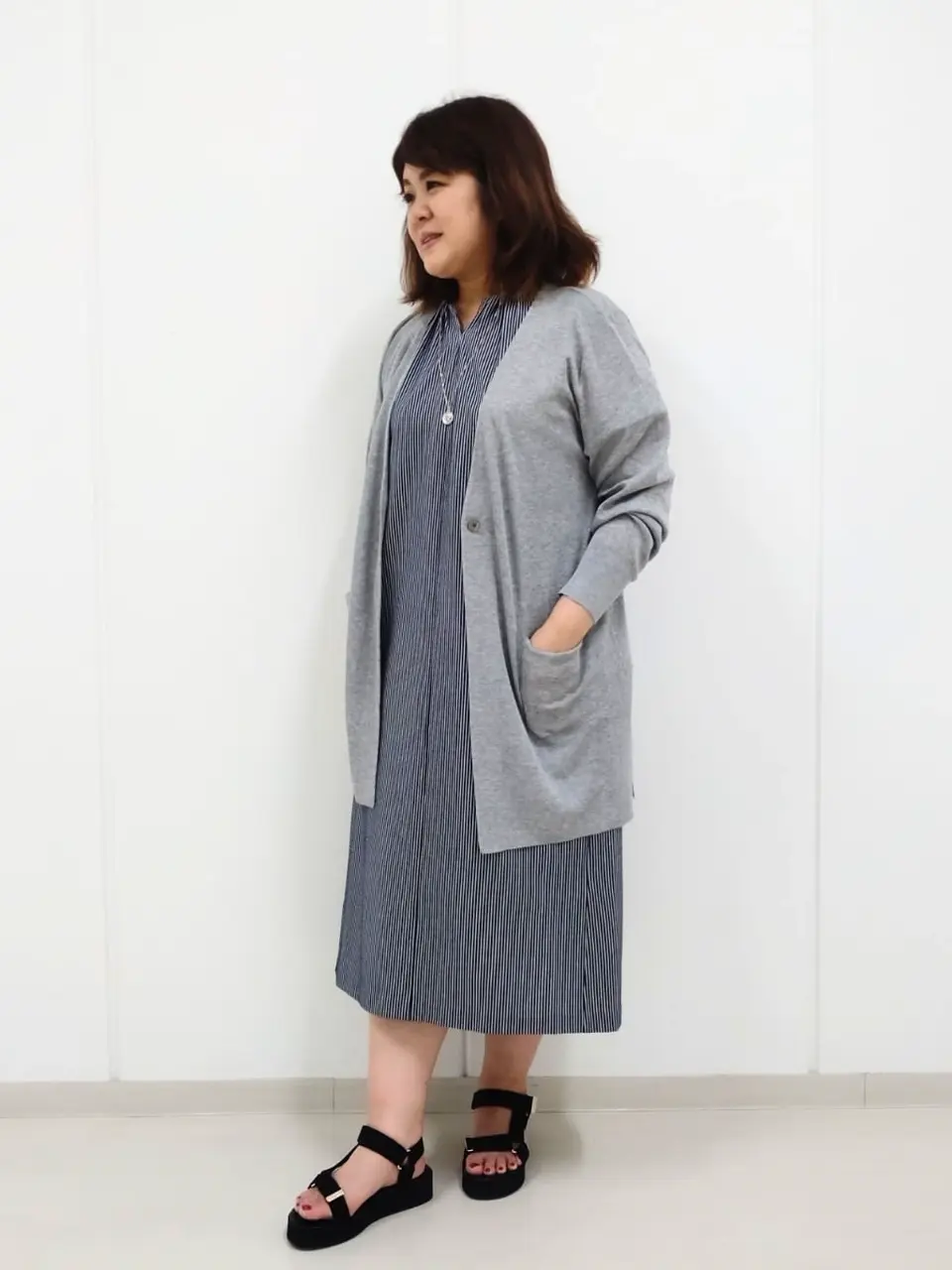 J.PRESS LADIES L 河野 コーディネート画像