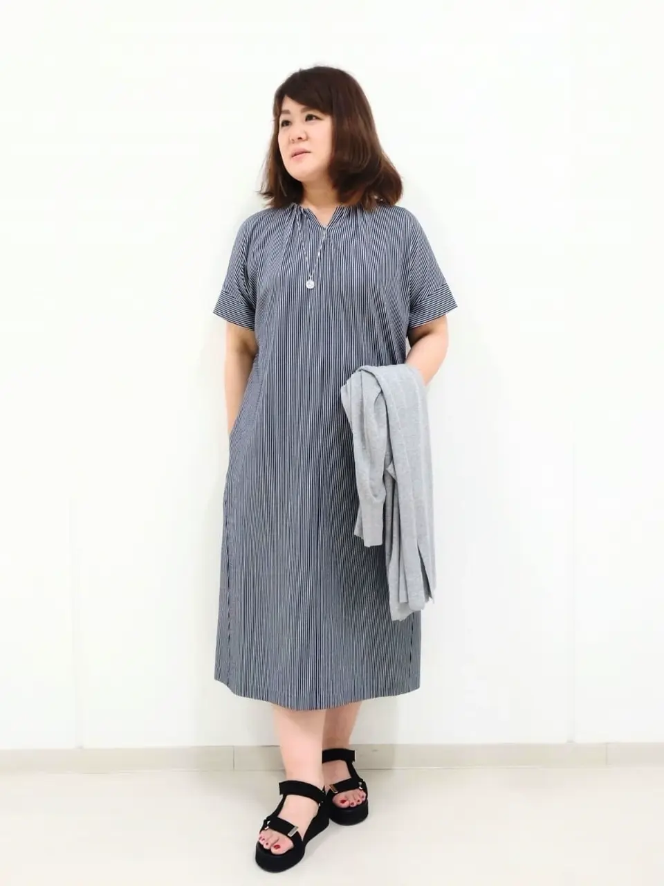 J.PRESS LADIES L 河野 コーディネート画像