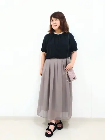 J.PRESS LADIES L 河野 コーディネート画像