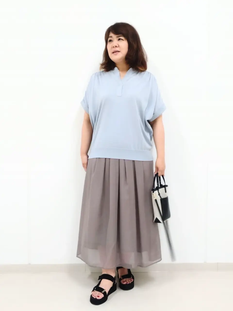 J.PRESS LADIES L 河野 コーディネート画像