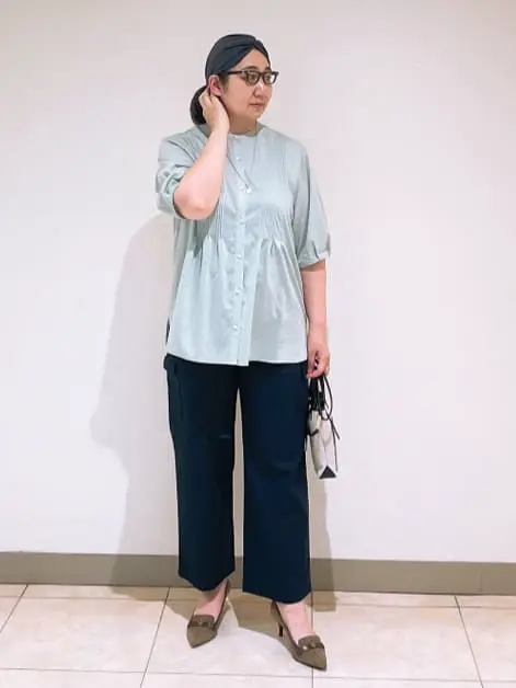 J.PRESS LADIES L スタッフ コーディネート画像