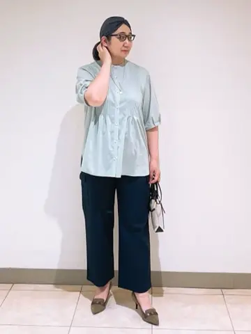 J.PRESS LADIES L スタッフ コーディネート画像