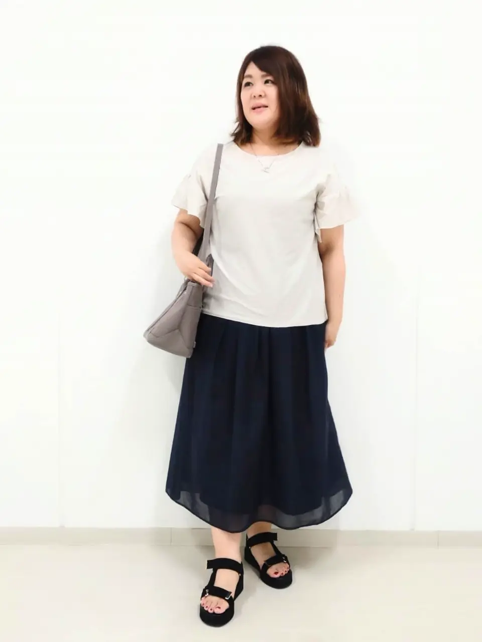 J.PRESS LADIES L 河野 コーディネート画像