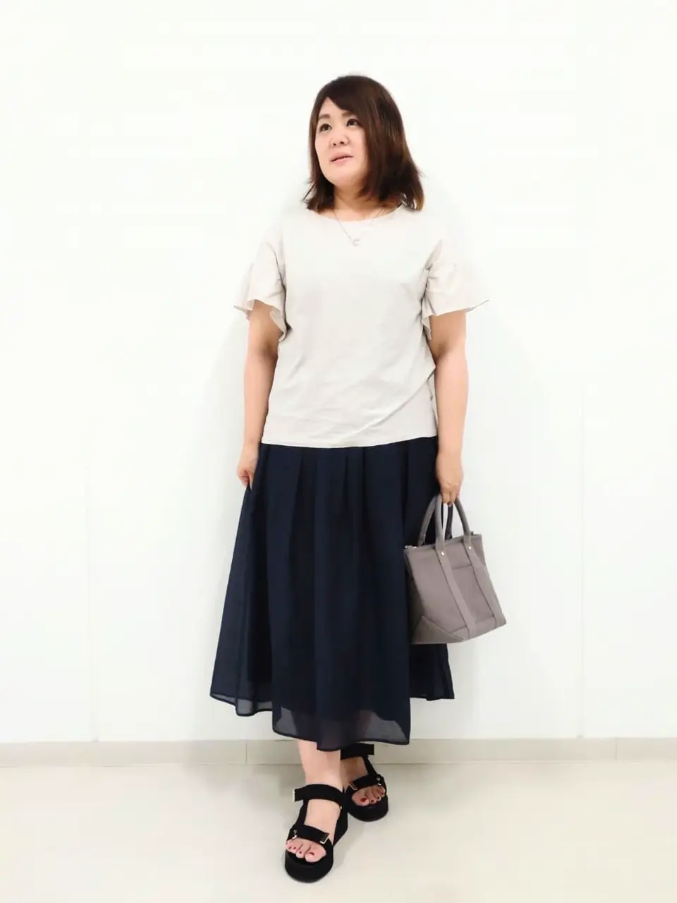 J.PRESS LADIES L 河野 コーディネート画像