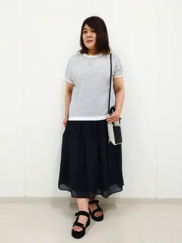 J.PRESS LADIES L 河野 コーディネート画像