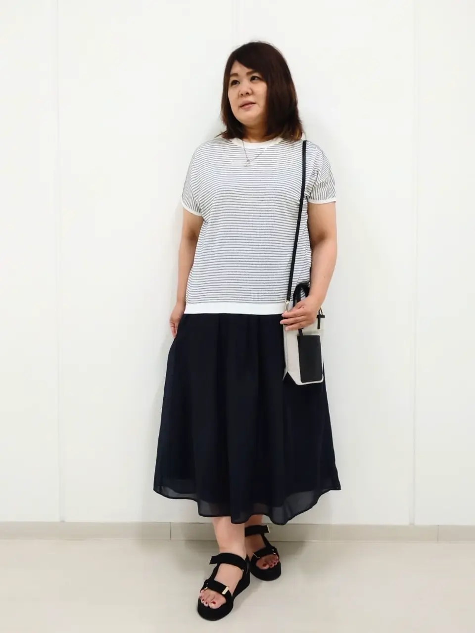 J.PRESS LADIES L 河野 コーディネート画像