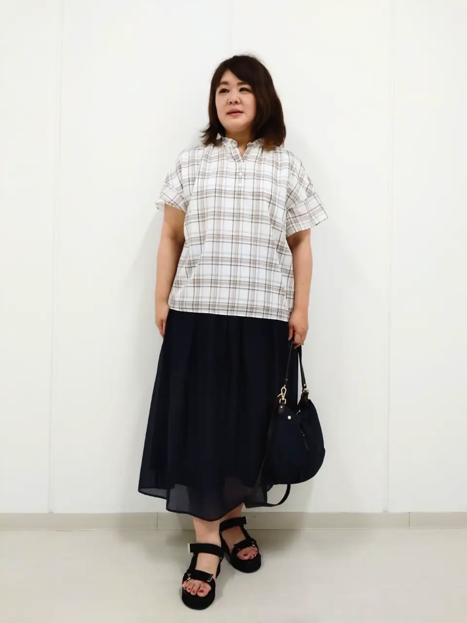 J.PRESS LADIES L 河野 コーディネート画像