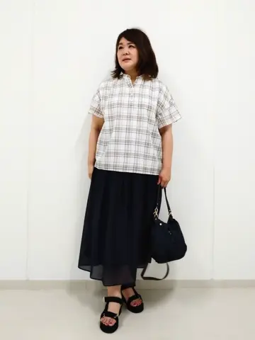 J.PRESS LADIES L 河野 コーディネート画像