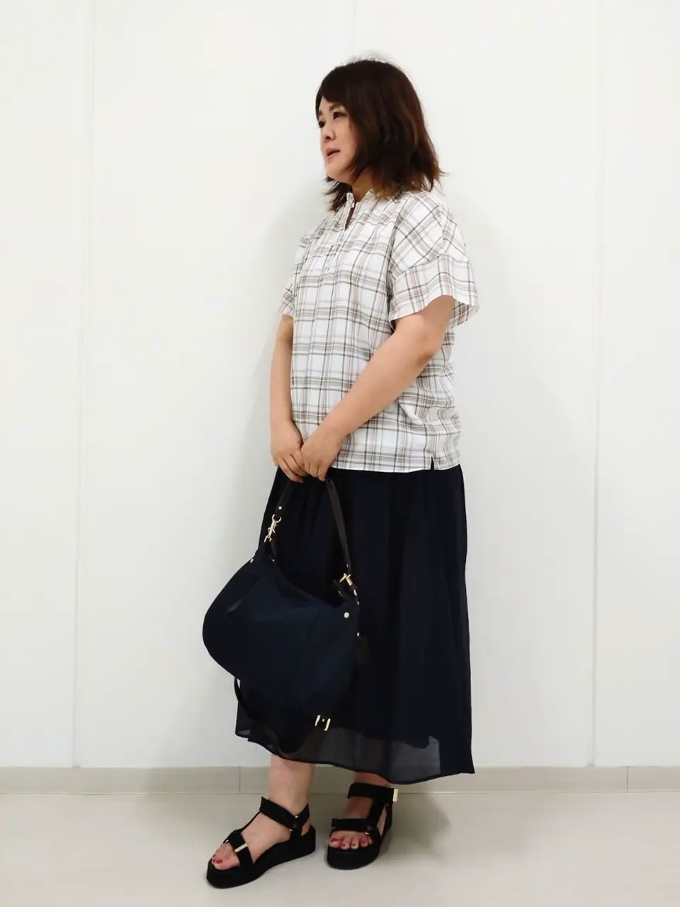 J.PRESS LADIES L 河野 コーディネート画像