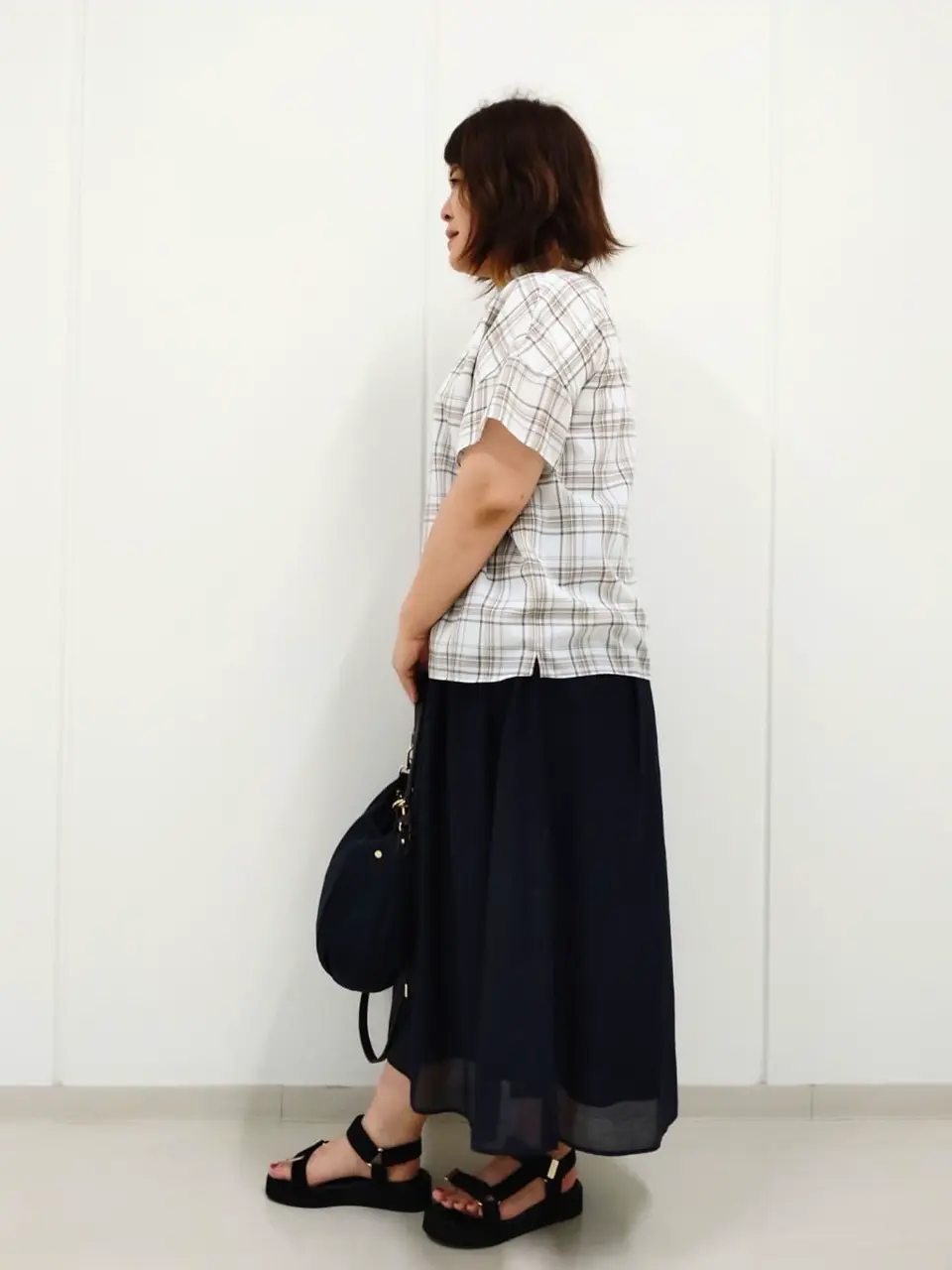 J.PRESS LADIES L 河野 コーディネート画像