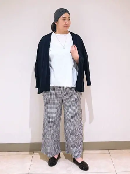 J.PRESS LADIES L スタッフ コーディネート画像