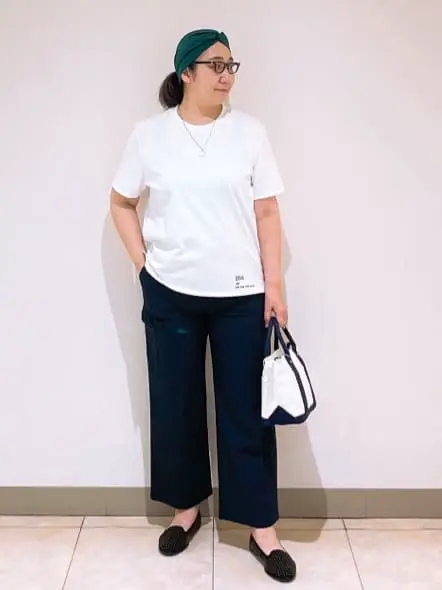 J.PRESS LADIES L スタッフ コーディネート画像