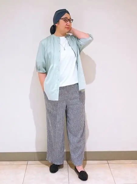 J.PRESS LADIES L スタッフ コーディネート画像