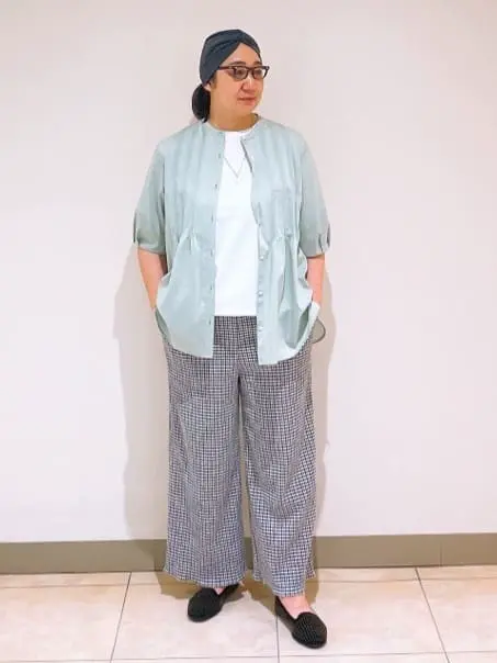 J.PRESS LADIES L スタッフ コーディネート画像