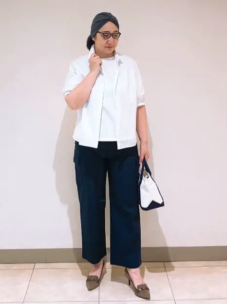 J.PRESS LADIES L スタッフ コーディネート画像