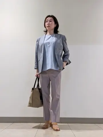 J.PRESS LADIES L スタッフ コーディネート画像