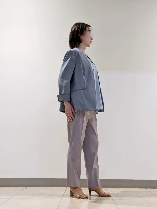 J.PRESS LADIES L スタッフ コーディネート画像