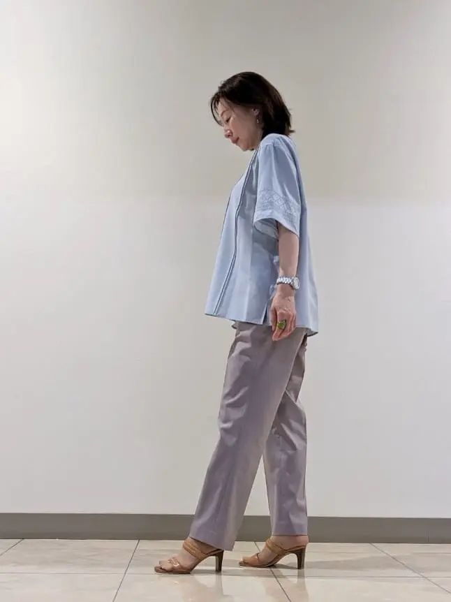 J.PRESS LADIES L スタッフ コーディネート画像