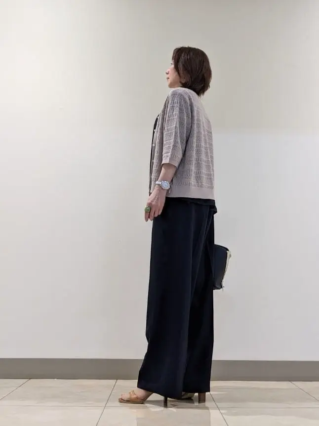 J.PRESS LADIES L スタッフ コーディネート画像