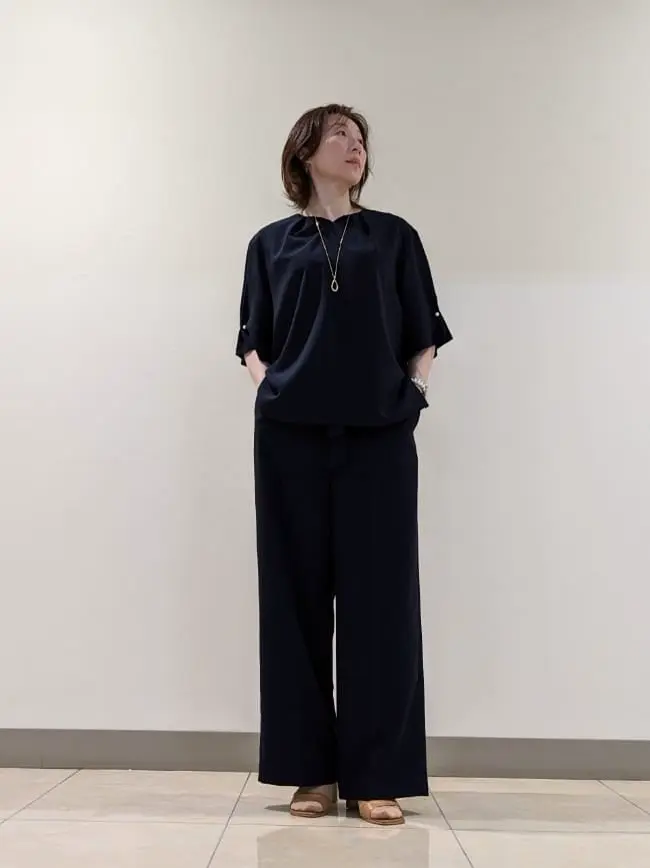 J.PRESS LADIES L スタッフ コーディネート画像