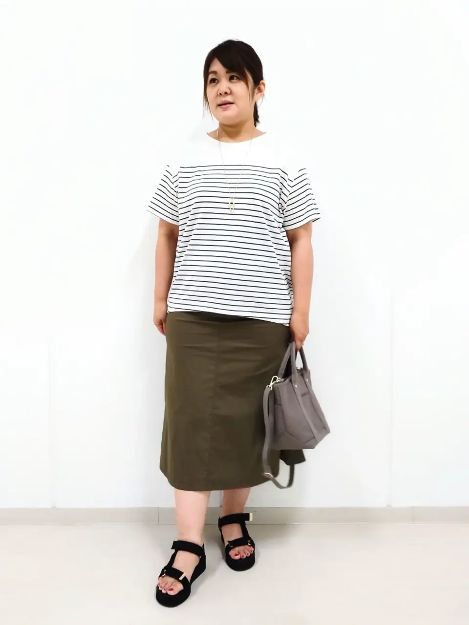 J.PRESS LADIES L 河野 コーディネート画像