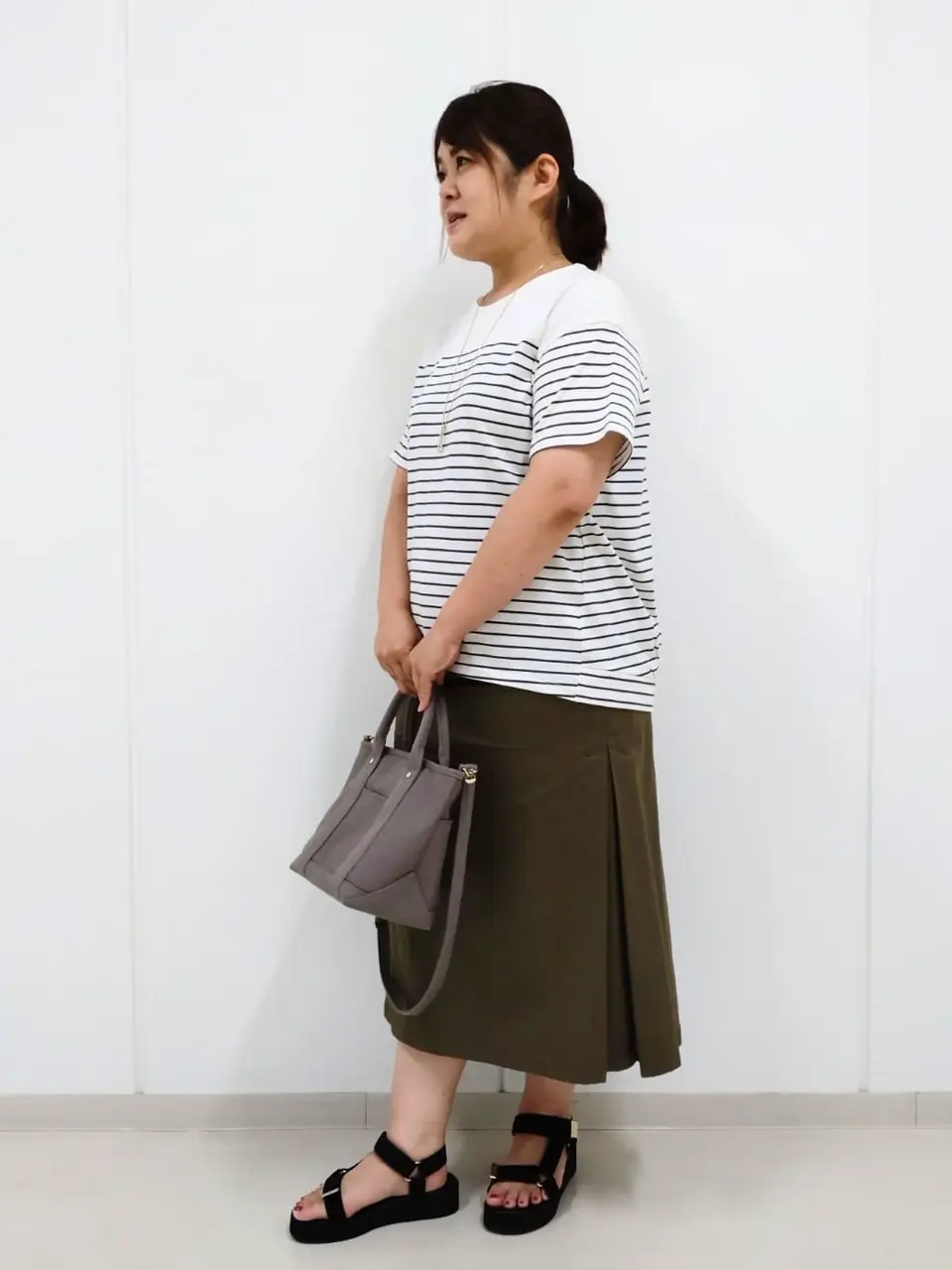 J.PRESS LADIES L 河野 コーディネート画像