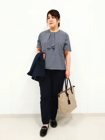 J.PRESS LADIES L 河野 コーディネート画像