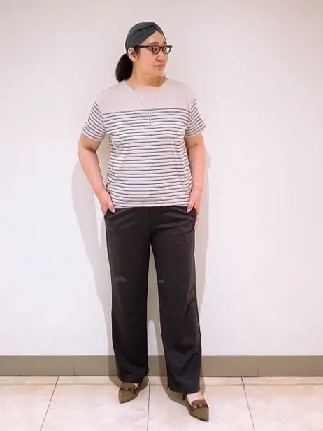 J.PRESS LADIES L スタッフ コーディネート画像