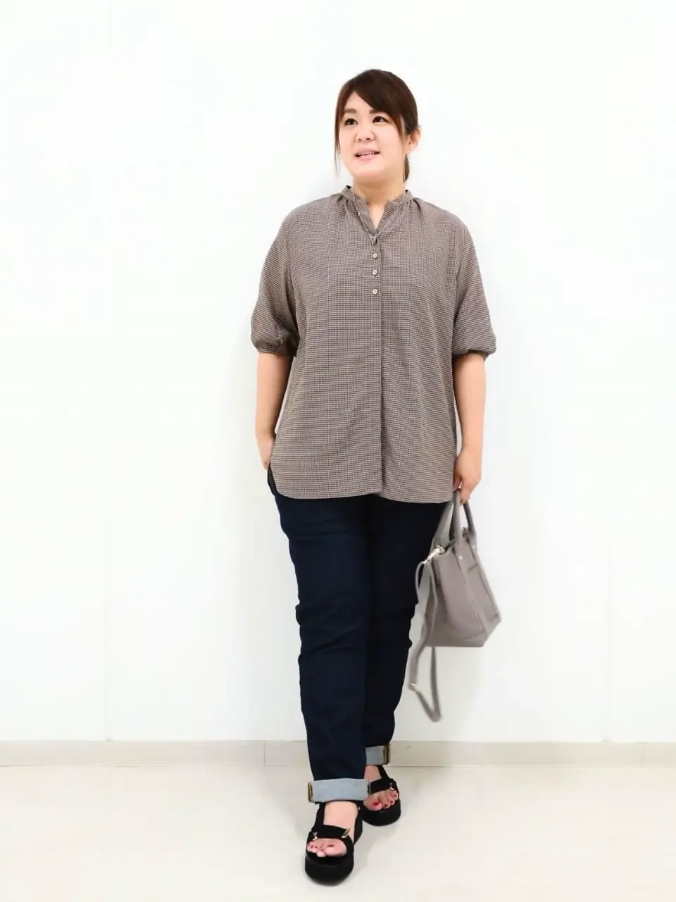 J.PRESS LADIES L 河野 コーディネート画像