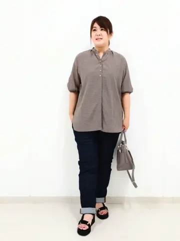 J.PRESS LADIES L 河野 コーディネート画像