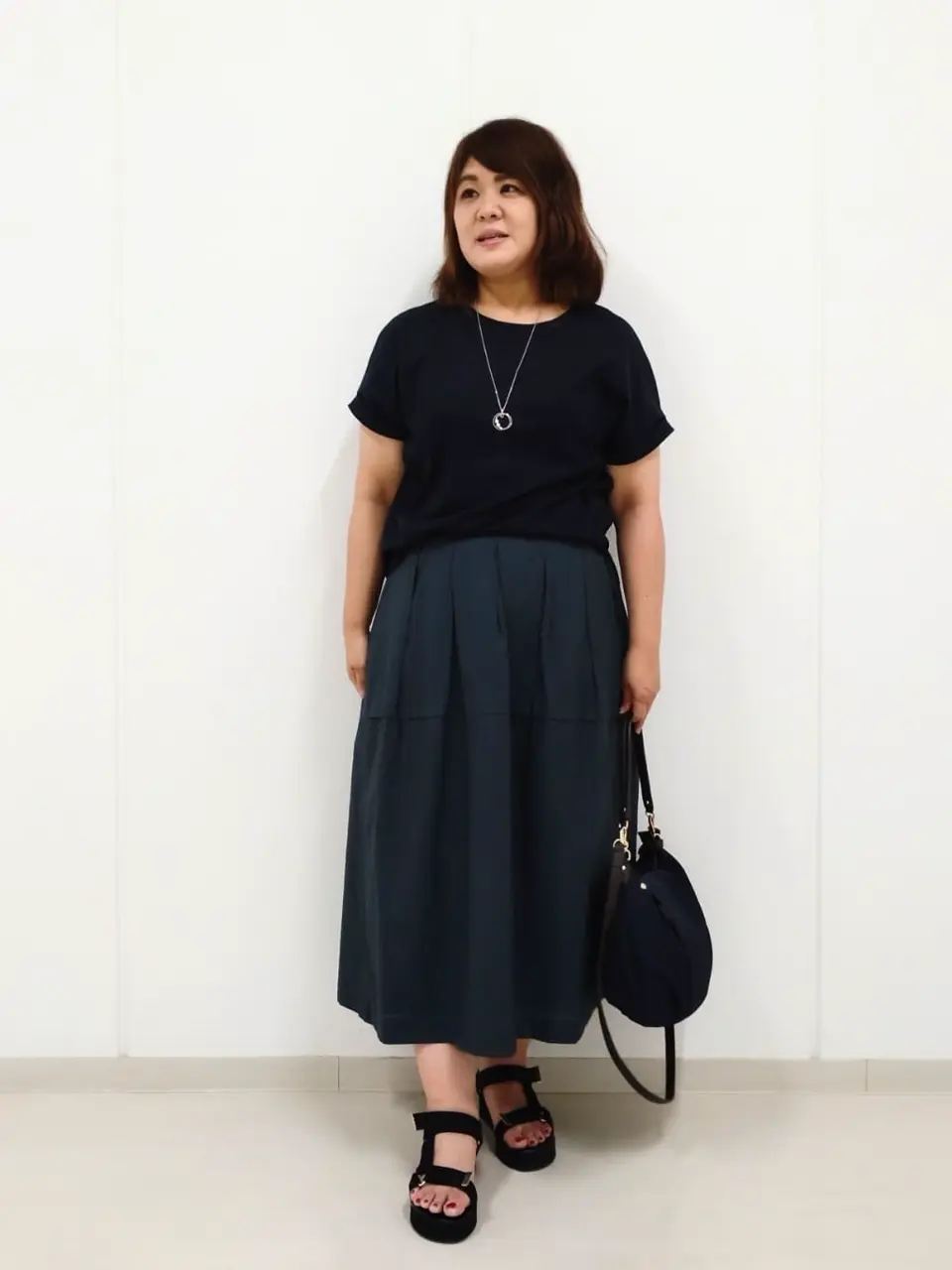 J.PRESS LADIES L 河野 コーディネート画像