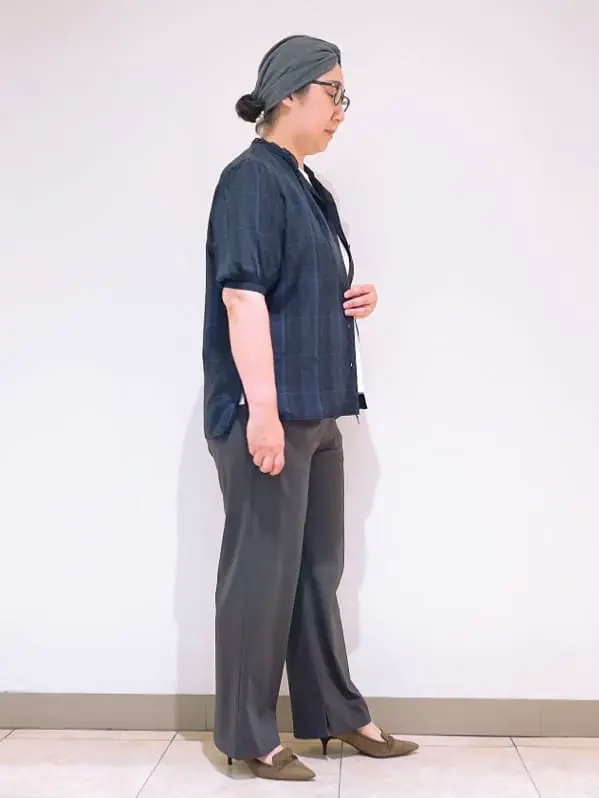 J.PRESS LADIES L スタッフ コーディネート画像