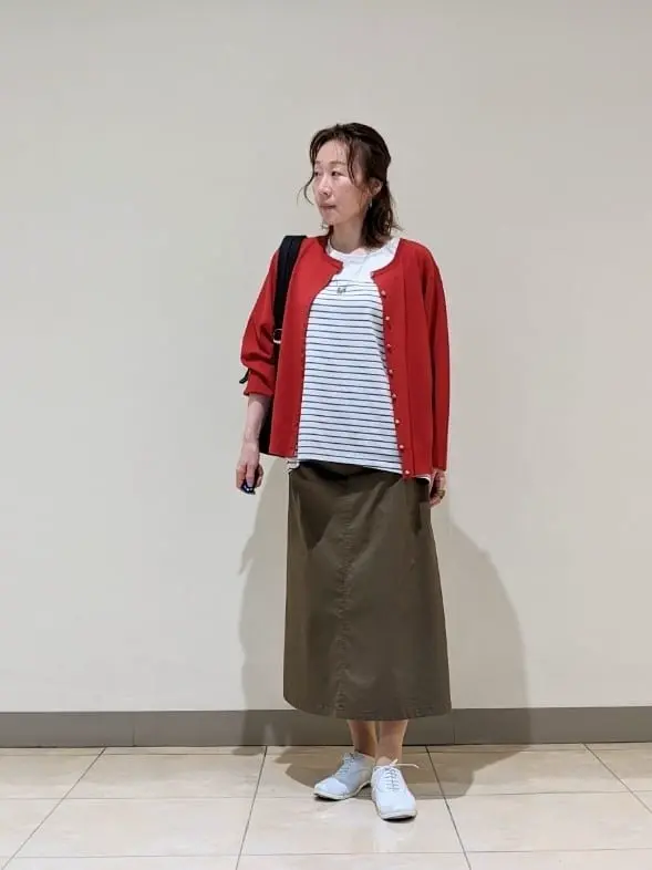  スタッフ コーディネート画像