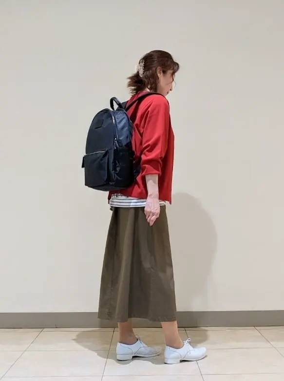 J.PRESS LADIES L スタッフ コーディネート画像