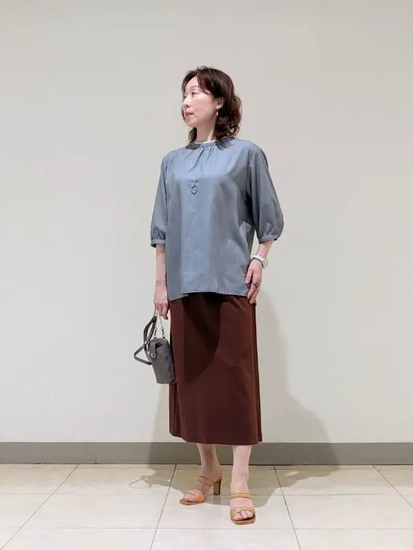 J.PRESS LADIES L スタッフ コーディネート画像