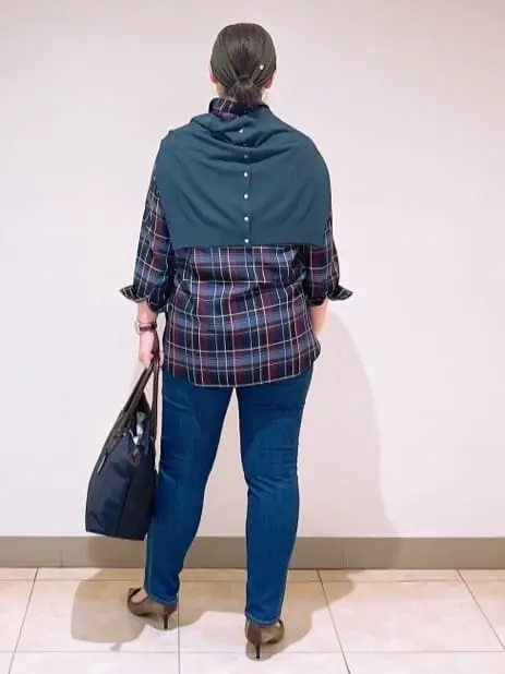 J.PRESS LADIES L スタッフ コーディネート画像