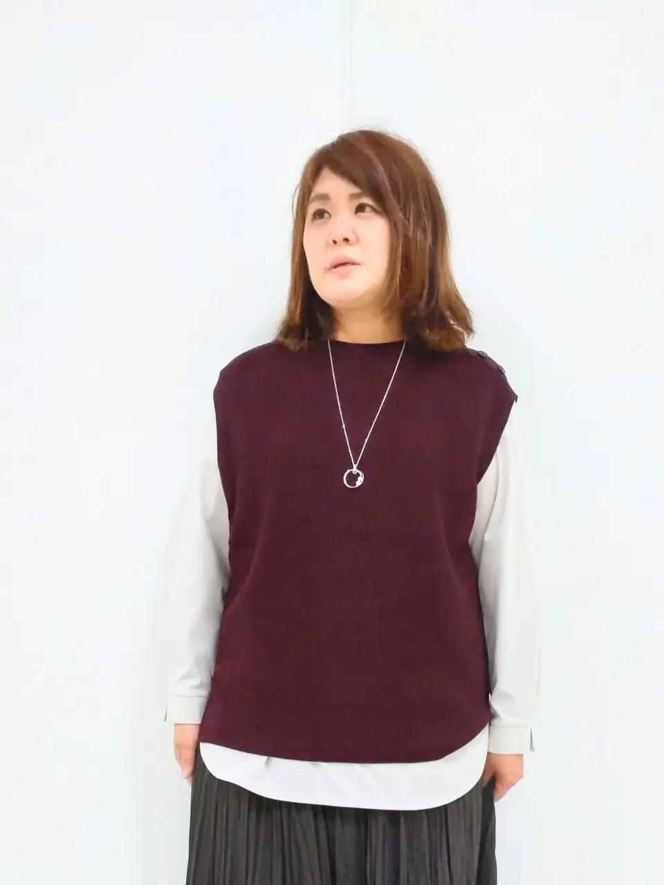 J.PRESS LADIES L 河野 コーディネート画像