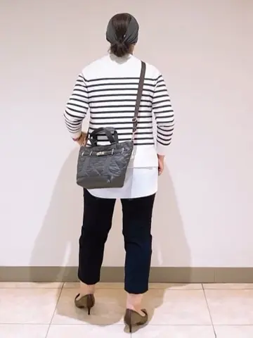 J.PRESS LADIES L スタッフ コーディネート画像