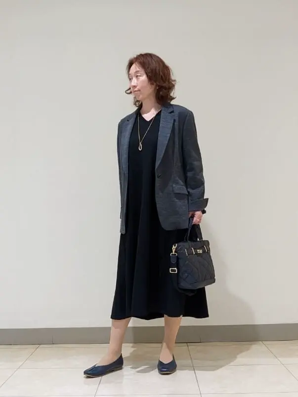 J.PRESS LADIES L スタッフ コーディネート画像