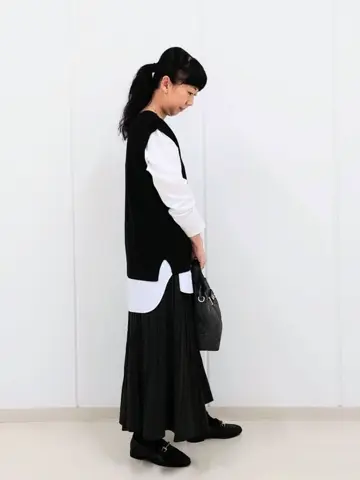 J.PRESS LADIES L スタッフ コーディネート画像