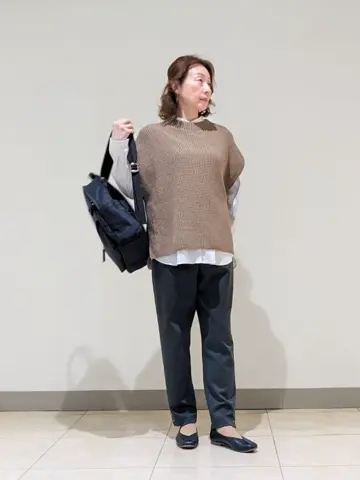 J.PRESS LADIES L スタッフ コーディネート画像