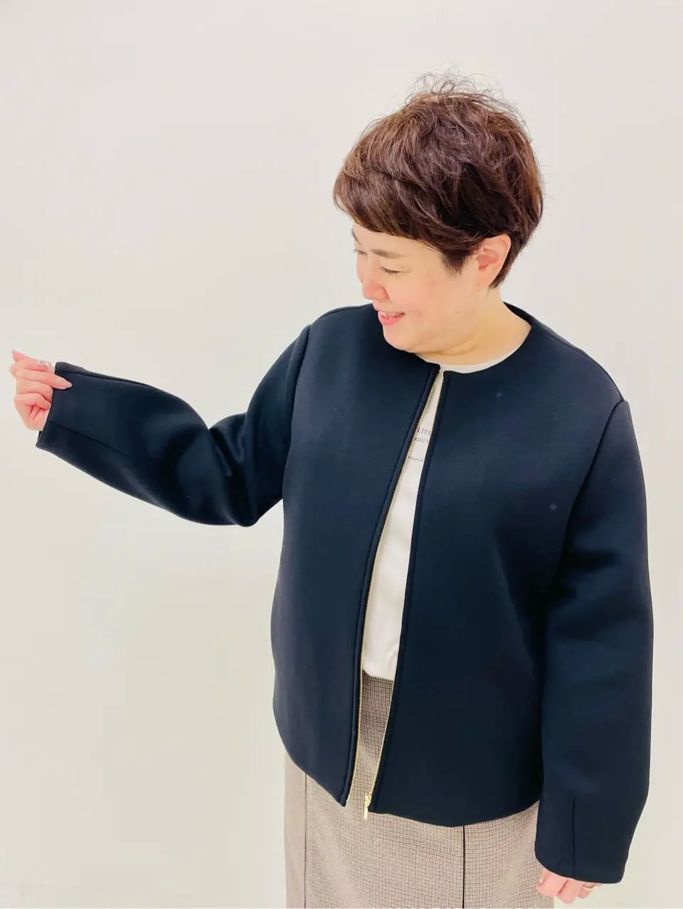 J.PRESS LADIES L 佐藤 コーディネート画像