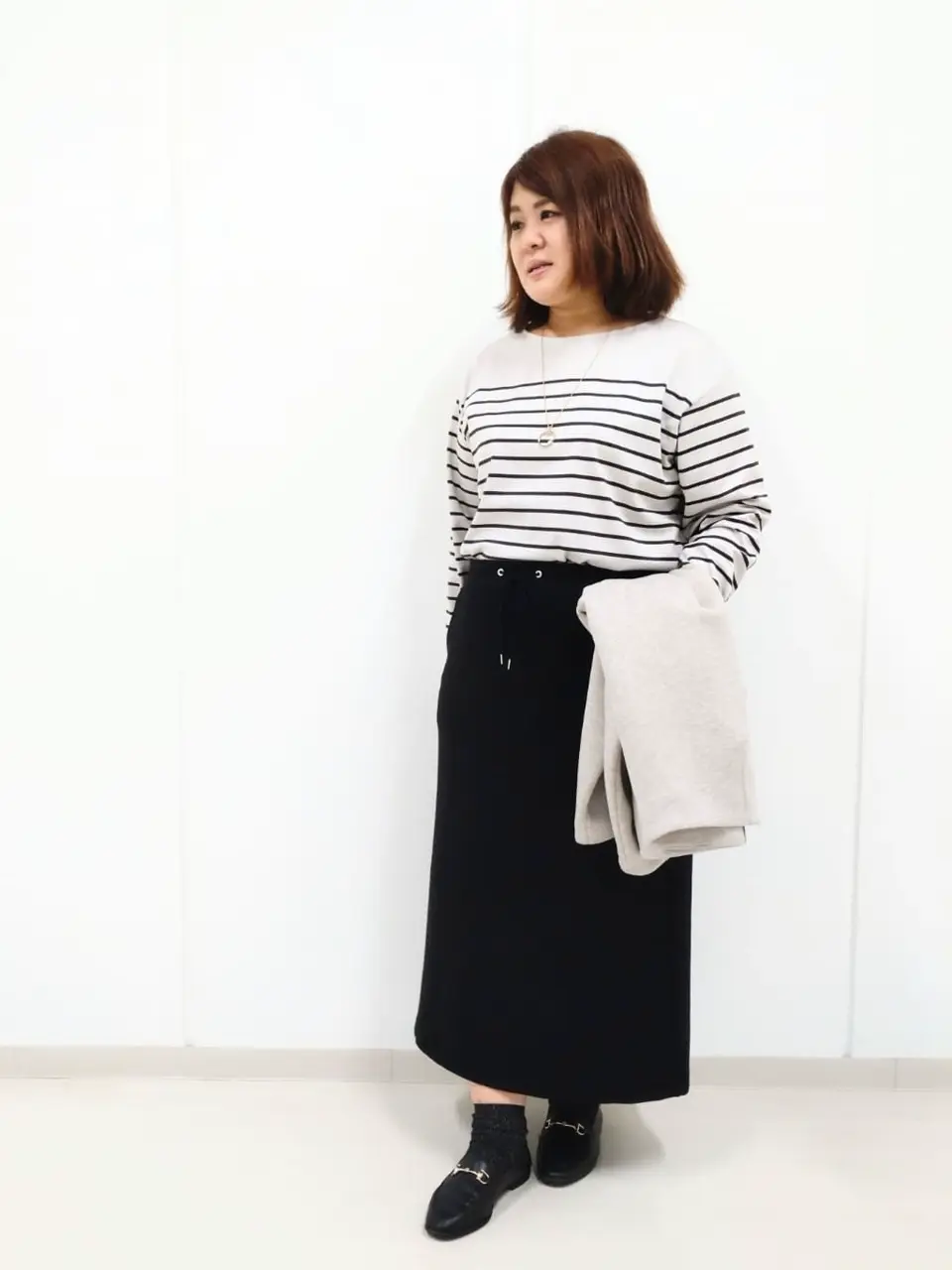 J.PRESS LADIES L 河野 コーディネート画像