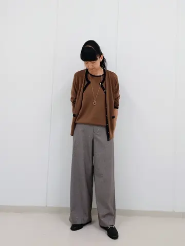 J.PRESS LADIES L スタッフ コーディネート画像