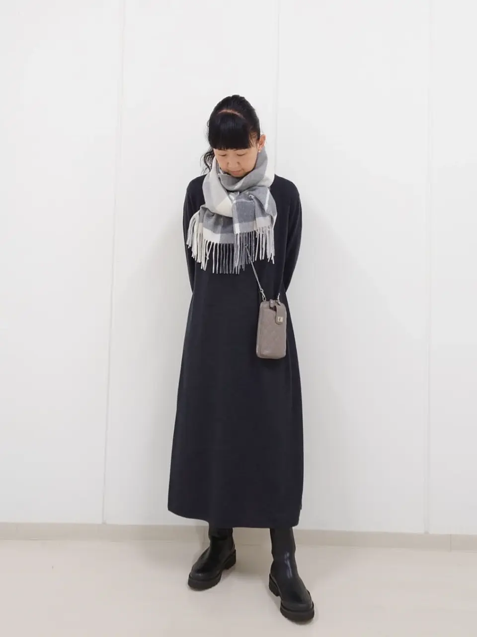 J.PRESS LADIES L スタッフ コーディネート画像