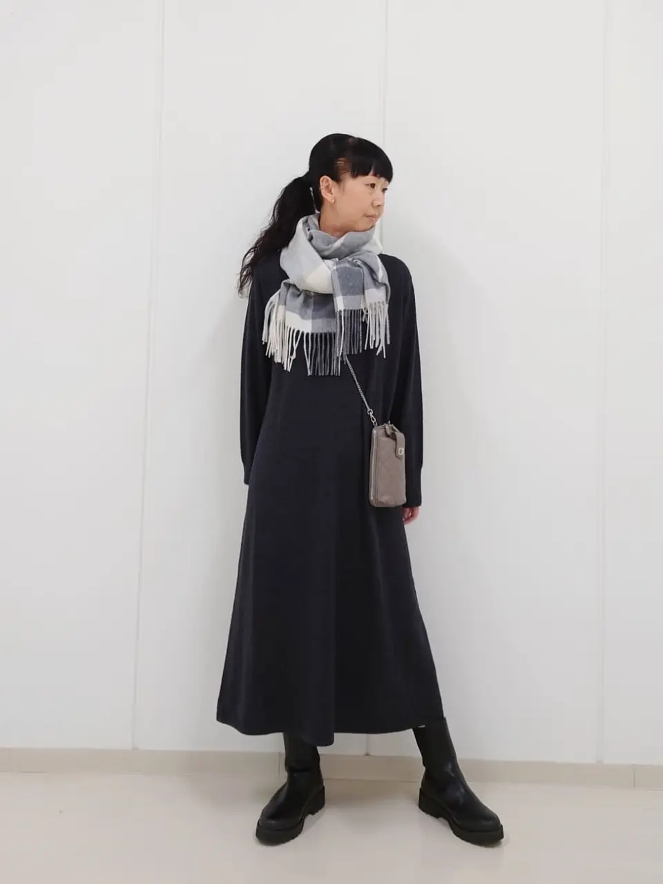 J.PRESS LADIES L スタッフ コーディネート画像