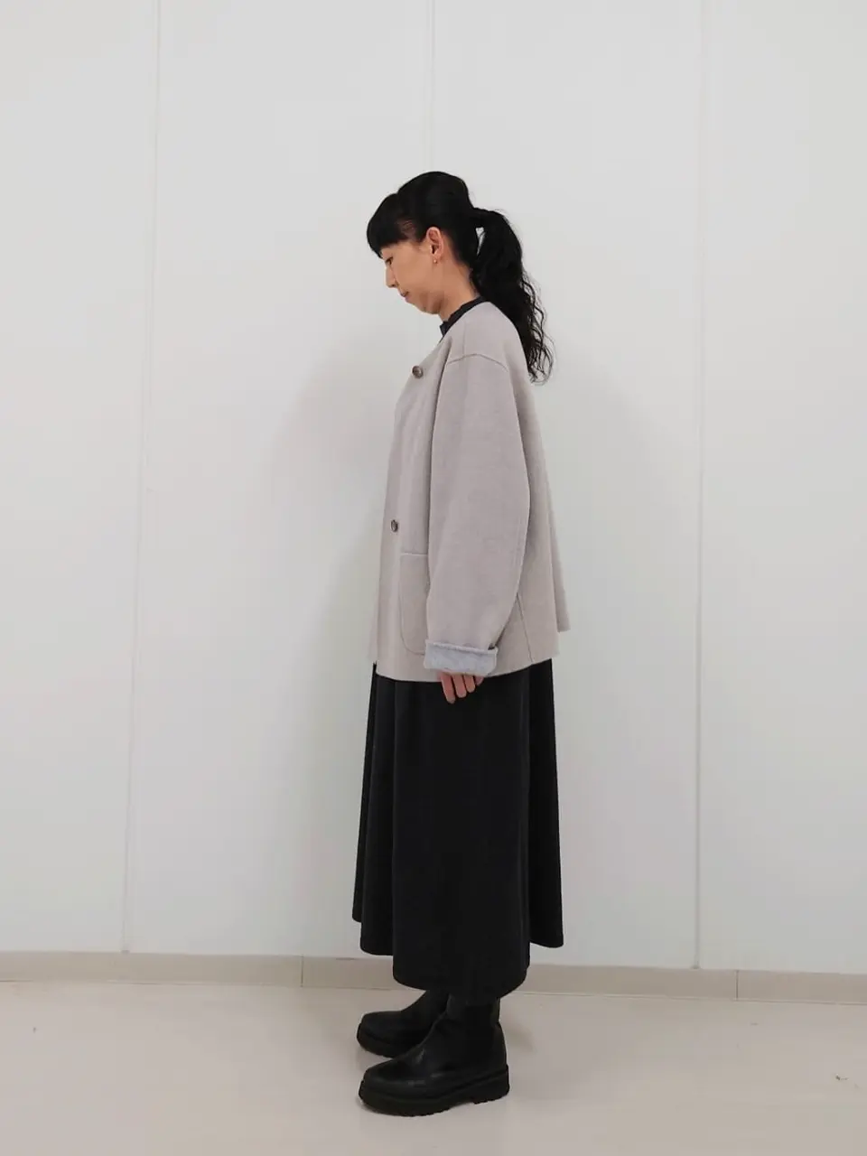 J.PRESS LADIES L スタッフ コーディネート画像