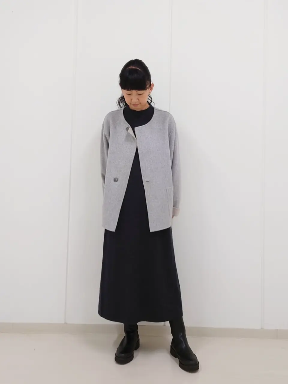 J.PRESS LADIES L スタッフ コーディネート画像