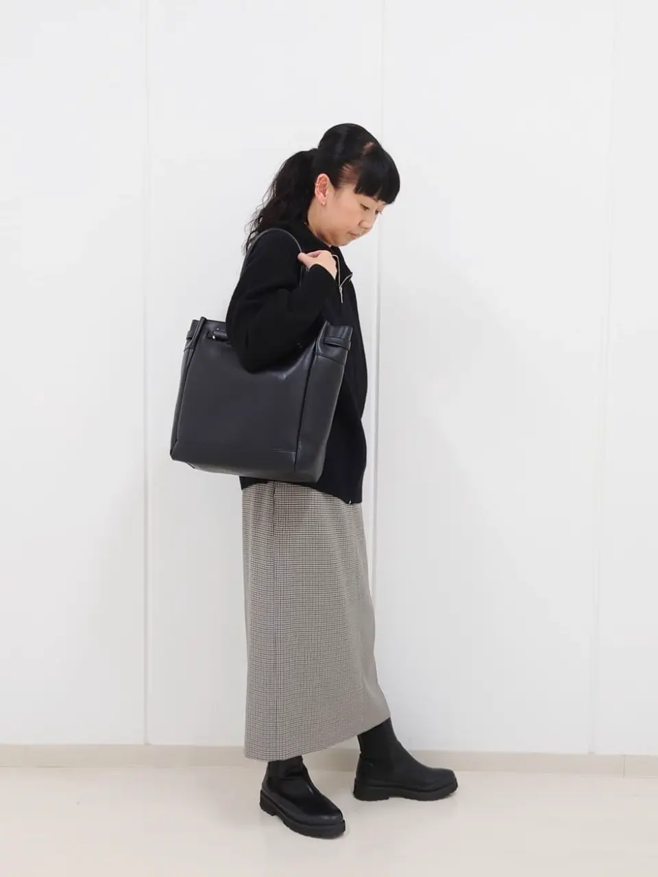 J.PRESS LADIES L スタッフ コーディネート画像