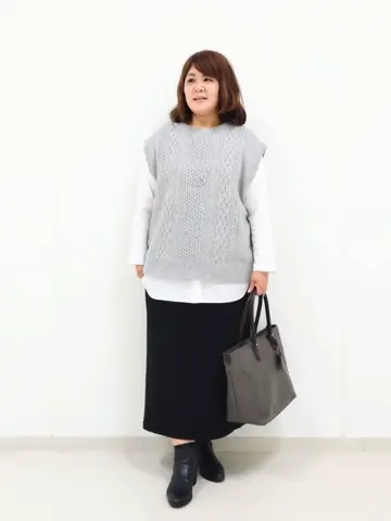 J.PRESS LADIES L 河野 コーディネート画像